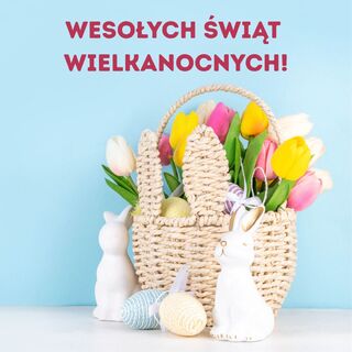 Radosnych I aktywnych Świąt Wielkanocnych!